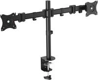 Articulating Dual Monitor Mount Monitor-Halterung schwarz