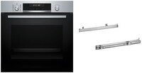 HBD578GH Einbaubackofen bestehend aus HBG578BS3 + HEZ538000, 71 l, Pizza-Stufe,