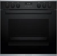 HEG237BB6 Einbau Elektro-Herd schwarz, 71 l, Pizza-Stufe, schnelles Vorheizen,