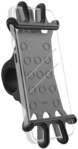 Fahrrad-Handyhalterung Flexible f&uuml;r Lenkerstangen &Oslash; 2 - 3,5 cm schwarz