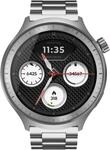 moto watch Smartwatch matt silber