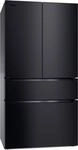 KFFD 6867 French Door Obsidianschwarz matt