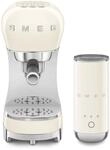 ECF12CREU Siebtr&auml;germaschine inkl. MFF02 Milchaufsch&auml;umer creme