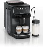 TP555EF5 Kaffee-Vollautomat klavierlack schwarz, Latte Macchiato/Cappuccino, EQ500,