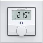 Wandthermostat mit Luftfeuchtigkeitssensor wei&szlig;