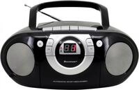 SCD5100SW Radio-Rekorder mit CD + Kassette schwarz