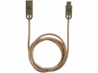 Metal High End USB-Kabel gold