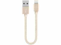 MIXit Premium Lightning > USB 1,2m Lightning-Datenkabel metallic gold
