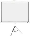T87-S01MW Projektionsleinwand
