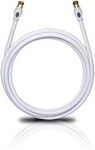 Transmission Plus 510 AK (5.1m) Antennenkabel wei&szlig;