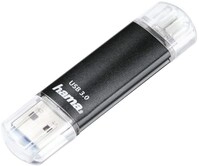 FlashPen Laeta Twin 3.0 (256GB) USB-Speicherstick schwarz