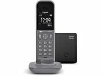 CL390A Schnurlostelefon mit Anrufbeantworter dark grey