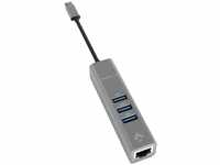 Connect C2 USB Type-C Adapter mit Gigabit LAN, USB 3.0 Hub