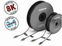 Profi HDMI 8K 48Gbps LWL Kabel (15m)