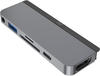 HyperDrive 6-in-1 USB Type-C Hub für iPad Pro/Air/mini 6. Generation space grau