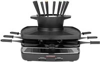 Family & Friends Raclette/Fondue Set 42567 schwarz