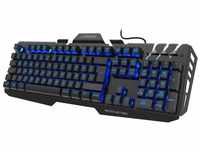 Exodus 420 Metal Gaming Tastatur schwarz