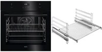 BPF535B2VA Einbaubackofen bestehend aus BPE535020B + TR2LFV schwarz