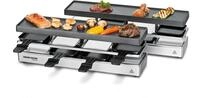 RC 1600 Set (2x RC 800) fun for 4+4 Raclette silber
