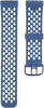Sportarmband (S) für Versa 3/Sense sapphire/fog grey
