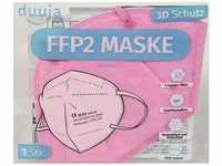 FFP2 Einmalmundschutz (20 Stück) für Jugendliche pink