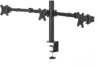 Monitorarm Fullmotion (27") f&uuml;r 3 Bildschirme schwarz