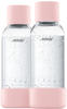 Bottle 2 pack (1L) Wasser Zu-/Aufbereiter-Zubehör pink