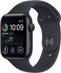 Watch SE (44mm) GPS+4G 2. Generation, Alu mit Sportarmband mitternacht/mitternacht