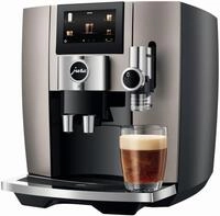 J8 Kaffee-Vollautomat Midnight Silver (EA), Latte Macchiato/Cappuccino/Milchkaffee,