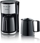 KA 9308 Filter-Kaffeemaschine mit 2 Thermokannen edelstahl/schwarz
