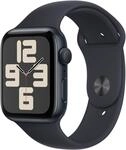 Watch SE (44mm) GPS Smartwatch 2. Gen, Alu mit Sportarmband M/L