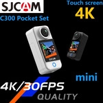 SJCAM C300 Pocket Mini Reise-Action-Kamera 1/2,8 Zoll CMOS-Sensor Vlog Combo 4K 30FPS
