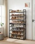 SONGMICS Schuhregal Schuhschrank, Schuhst&auml;nder, verstellbare Schuhablage