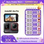 Insta360 Ace Pro Action-Kamera mit Leica 1/1.3 " Sensor, 2,4 " Flip-Touch-Display, 8K