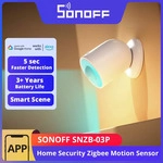 SONOFF SNZB-03P Zigbee-Bewegungsmelder, Lichterkennung, Heimsicherheit, lokale