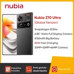 Nubia Z70 Ultra Smartphone 5G 6,85'' 144Hz Vollbildkamera 6150mAh Akku IP68