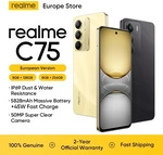 realme C75 4G Smartphone Europ&auml;ische Version Helio G92 Max Chipsatz 5828mAh...