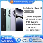 Global Version Redmi Note 14 Pro 5G MediaTek Dimensity 7300-Ultra NFC 200MP Camera