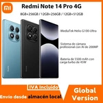 Global Version Redmi Note 14 Pro 4G Smartphone Handy 200MP Kamera 5500mAh 45W Charge