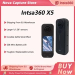 Insta360 X5 Action-Kamera 2025 Neu 8K 30fps Austauschbare Objektive AI-Chip