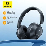 Baseus Bass 30 Max kabellose Kopfh&ouml;rer, Bluetooth 5.3, 40 mm Bass-verst&auml;rkende