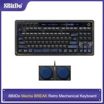 8BitDo Retro 87 mechanische Tastatur &ndash; MechaBREAK, Bluetooth/2,4 G/USB-C