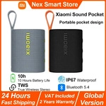 Globale Version Xiaomi Sound Pocket, tragbarer kabelloser Lautsprecher,