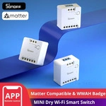 SONOFF MINI-D Trockenkontakt WiFi Smart Switch ESP32 Chip Matter Kompatibler