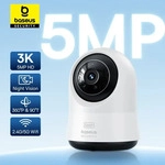 Baseus 5MP 3K WiFi IP-Kamera 2,4G/5G Wireless Indoor Sicherheitsschutz Schwenk- und