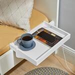SoBuy NKD01 Bettablage mit Kabelf&uuml;hrung Nachttisch Regal f&uuml;r Mobiltelefon,