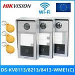 HIKVISION 1-4 Tasten DS-KV8113/8213/8413-WME1(C) IP-T&uuml;rklingel,...