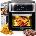 Ofen Fat Free 13L 2500W 8-in-1-LED-Anzeige, Konvektion, Zubeh&ouml;r, Schwarz