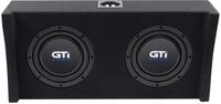 CRUNCH 20 cm Downfire-Box Lautsprecher Subwoofer GTI200S