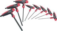 VIGOR Schraubendreher Satz T-Griff V1409 Innen Sechskant Profil 8-teilig 2 &ndash; 10